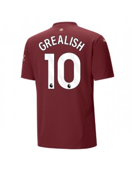 Manchester City Jack Grealish #10 Ausweichtrikot 2024-25 Kurzarm